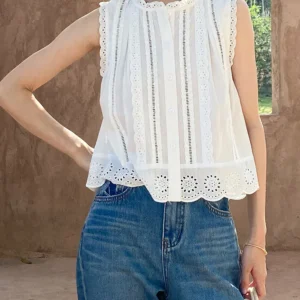 Gypsylady Cotton Sleeveless Summer Top for Women
