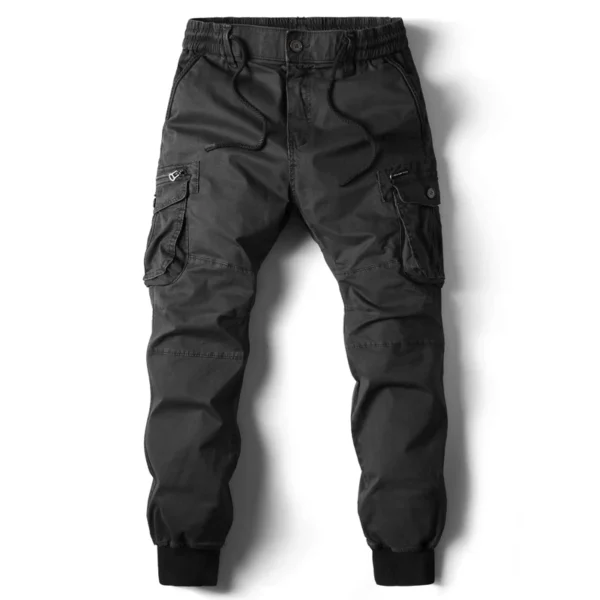 2024 New Cotton Men Cargo Pants Khaki Casual Men Tactical Joggers Cargo Multi-Pocket Fashions Black Army Trousers Work Wear - Image 6