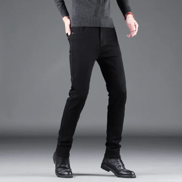 Men’s Casual Straight Denim Pants – Spring & Autumn - Image 5
