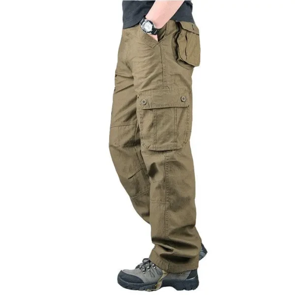 Men’s Tactical Cargo Pants – Camo Hiking & Outdoor Pants - Image 4