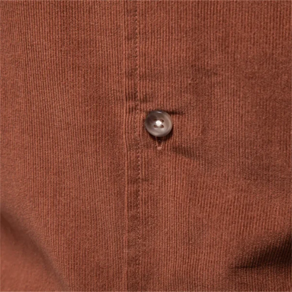 AIOPESON 2025 Corduroy Shirt Men 100% Cotton Solid Color Autumn Winter Thicken Business Casual Long Sleeve Classic Mens Shirts - Image 3