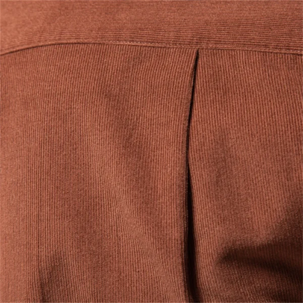 AIOPESON 2025 Corduroy Shirt Men 100% Cotton Solid Color Autumn Winter Thicken Business Casual Long Sleeve Classic Mens Shirts - Image 4
