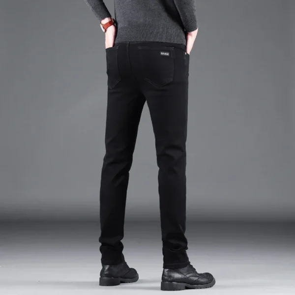 Men’s Casual Straight Denim Pants – Spring & Autumn - Image 6