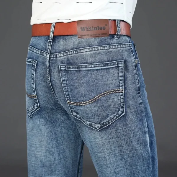 Withinlee Men’s Stretch Denim Jeans – Slim Straight Fit - Image 6