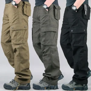 Men’s Tactical Cargo Pants – Camo Hiking & Outdoor Pants