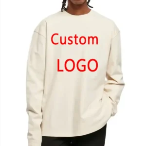 Cotton Custom DIY Logo Men’s women Streetwear Tops by UETEEY
