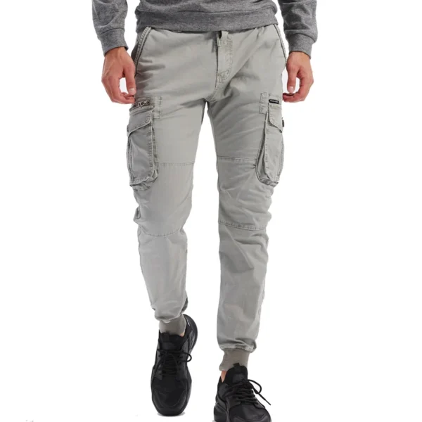 2024 New Cotton Men Cargo Pants Khaki Casual Men Tactical Joggers Cargo Multi-Pocket Fashions Black Army Trousers Work Wear - Image 4