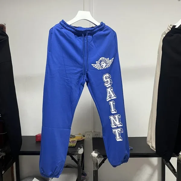 Hip Hop Pants SAINT 100% Cotton Trousers Fashion Men's And Women's High Quality Casual Autumn Winter Streetwear 2025 - Image 2