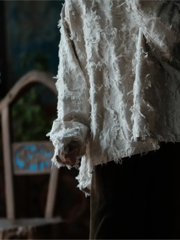 Women’s Vintage Linen-Cotton Blouse – Spring & Autumn - Image 5