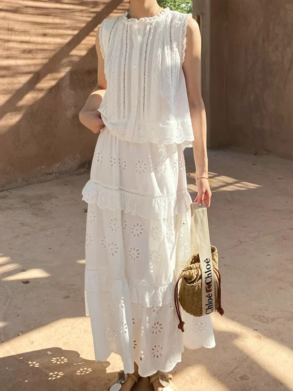 Gypsylady Cotton Sleeveless Summer Top for Women - Image 5