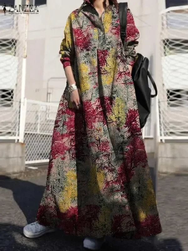ZANZEA Cotton Vestido – Casual Bohemian Women’s Dress - Image 5