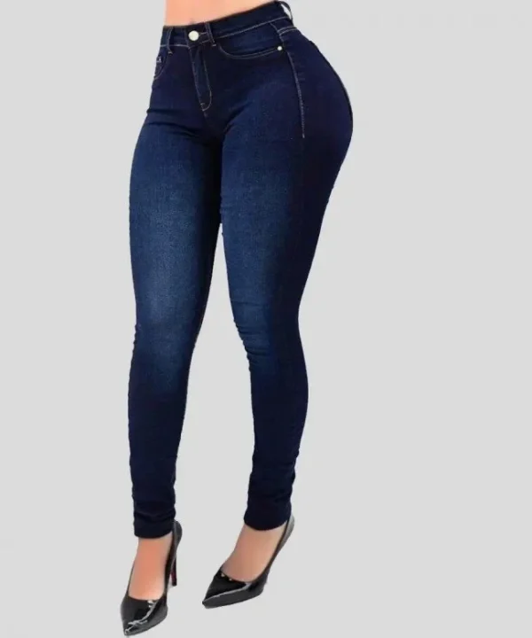 Women’s High-Waist Slim Pencil Jeans / kovlos - Image 5